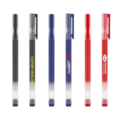 China Promotional Pen Hot sale Custom Logo printed Advertising lettering Bullet tip Clamp with metal Gift Ballpoint pen Cheap Plastic Ballpoint Pen for sale