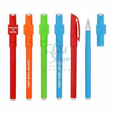 China Promotional Pen Best selling Word share OEM Stylo Gel Wholesale Gel Pen 0.5mm Gel Pens With Custom Logo Cheap Plastic Promotional Ballpoint Pen for sale