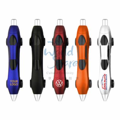 China Promotional Pen Worldshare School Office Stationary Supplies Novelty Pen Cute Cartoon Gift Pens Interesting Racing Car Pens for Kids for sale