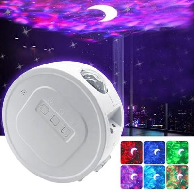 China Modern Starry Sky Projector Music Control USB Nebula LED Night Light, 360 Degree Rotation Star Projection Night Lamp for Kid Gift for sale