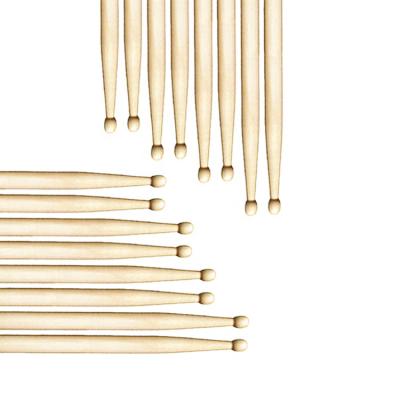 China Wholesale High Quality Drum Maple Drum Sticks Custom 5A 7A Jazz Drumstick OEM for sale