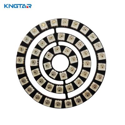 China New 8 16 24 ws2813 copper lights led pixel circle ring. for sale