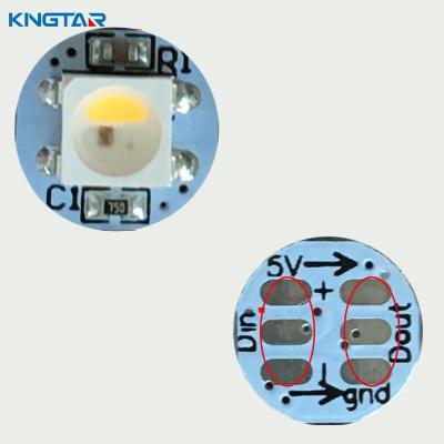 China AlGaInP Smart SMD 5050 RGB SK6812 led lamps for sale