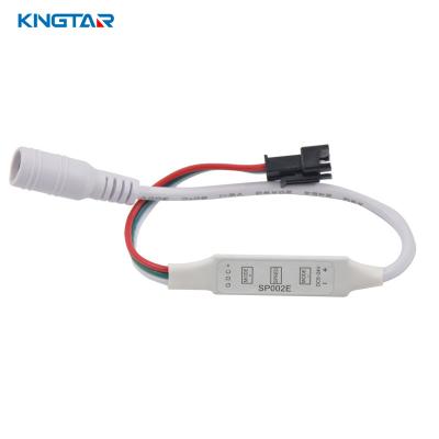 China SP002E 3Keys DC5-24V LED 2048Pixel Mini Controller 76 Modes Led Strip Controller KT-SP002E for sale