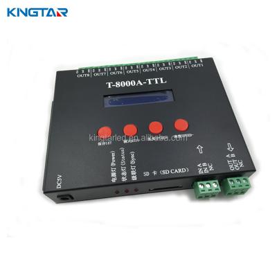 China T-8000 SD Card RGB Led Pixel Controller LEDEdit Software 8192pixels for sale