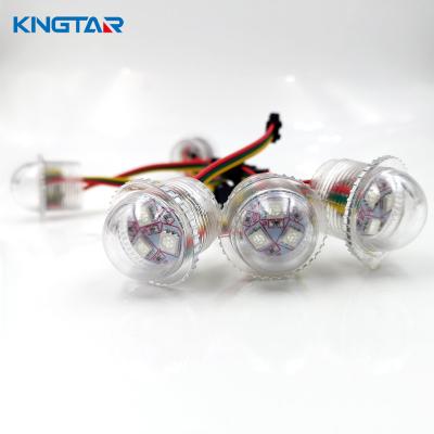 China LANDSCAPE led Christmas LED pixel ball light 26mm RGB SMD5050 ucs1903 LED pixel light Shenzhen full color led for sale