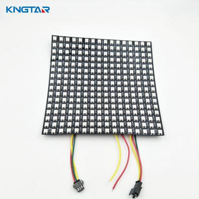 China Digital Led Matrix WS2812B / SK6812 Flexible Programmed Accessible Pixel Led Display Panel KT-P 16*16 for sale