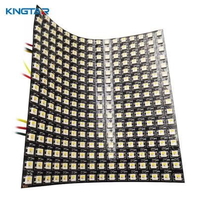 China RGBW 16x16 DC5V Matrix Display Wholesale High Resolution Flexible Led Module KT-P 16*16 for sale