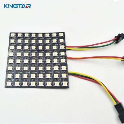 China update ws2812 5050 Arduino /pixel led matrix sk6812 80mm*320mm for sale