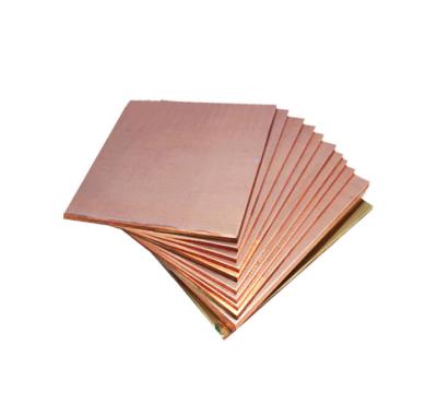 China Corrosion Resistance China Manufacturer Sheet Phosphor Bronze Copper Sheets Copper Plate for sale