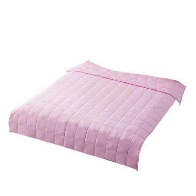 China Therapy Blanket Supplier High Quality 100% Cotton Soft Beads Heavy Sensory Weighted Blanket for sale