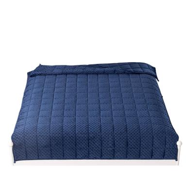 China Thick Heavy Custom Therapy Version Color Size Latest Gravity Weighted Adult Blanket for sale