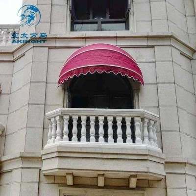 China French outdoor retractable awning waterproof and Sun-protection window and door sunshad awning for sale