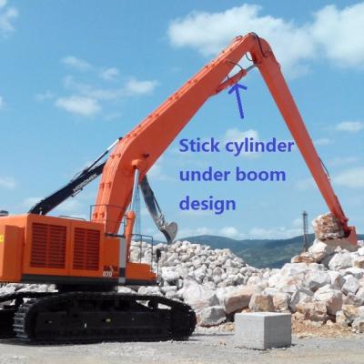 China Construction worksÂ   Long Excavator 22m Reach Boom And Arm For Hitachi ZX870 for sale