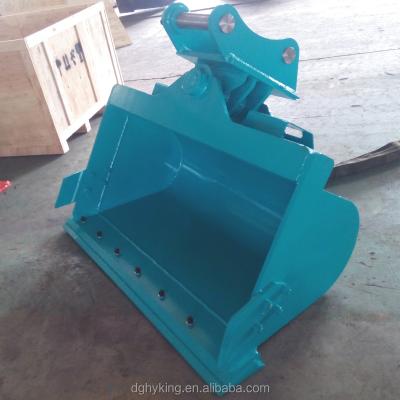 China Kobelco SK140 Excavator 1500mm Wide Tilt Bucket With Side Cutters 0.81cum for sale