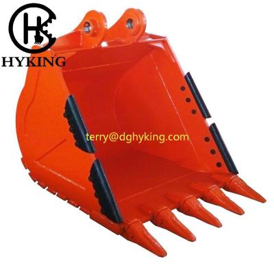 China Excavator 20ton High Quality Customize Width Excavator Bucket Manufacturer Use Aili Bucket Teeth for sale