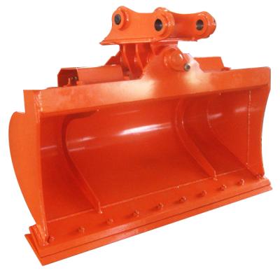 China Construction worksÂ   Excavator Tilt Bucket Hyking Bucket High Performance Wide Bucket For Doosan Excavator for sale