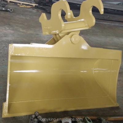 China 1500mm Width CAT312 Excavator Tilt Bucket 0.81cum for sale