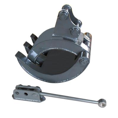 China Construction worksÂ   OEM Excavator Mechanical Rock Grapple Mechanical Grab for sale