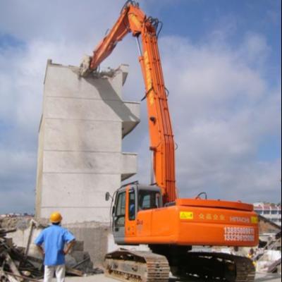 China Construction worksÂ   Excavator boom and extension arm for construction demolition for sale