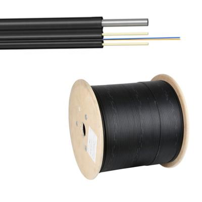 China Telecom communication factory supply lowest price FTTH drop cable outdoor 2 core ftth fiber optic cable for sale