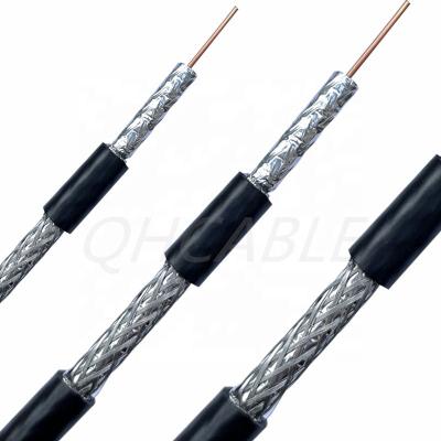 China CATV System Made In China Copper TV Cable Rg6 Rg11 Cabl Male RF Catv Bare Coaxial Connector F6 For TV Satellite Catv for sale