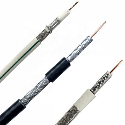 China CATV System Factory Price High Quality Coaxial Cable RG6 RG11 RG59 RG58 For CCTV CAT Satellite Antenna Network for sale