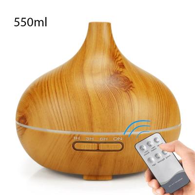 China Ultrasonic Humidifier Automatically Remote Control Car Aroma Essential Oil Diffuser Aromatherapy Air Humidificador 550ml for sale