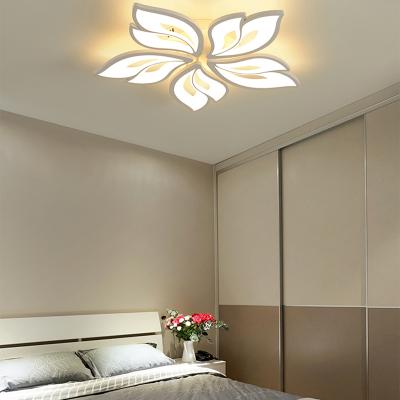 China Modern Simplicity New LED Ceiling Chandelier Lamp Lighting Living Room Modern Home Bedroom LED Chandelier for sale