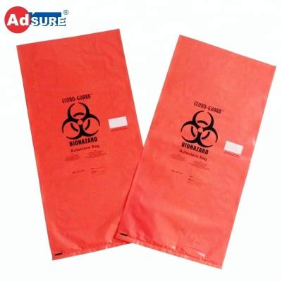 China Safety Disposable BIOHAZARD Polypropylene Autoclavable GARBAGE BAG For Biohazardous Waste With 