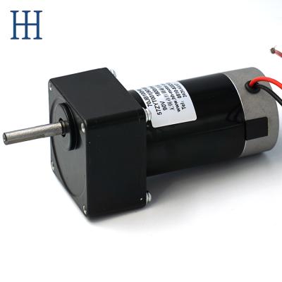 China 70jb+57zyt 24v Waterproof Home Fitness Equipment Motor Eccentric DC Geared Motor for sale