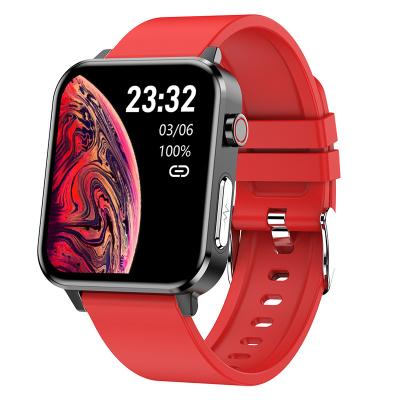 China Hot Selling Touch Screen Full Touch Waterproof Heart Temperature Rate Monitoring Smart Watch for sale