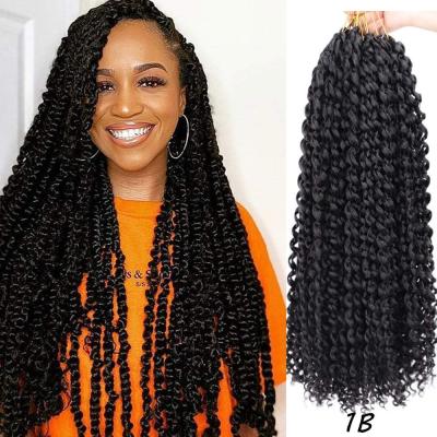 China Synthetic Natural Black Synthetic Hair Twist Passion Extensions Passion Braiding Twist Braids Hair for sale