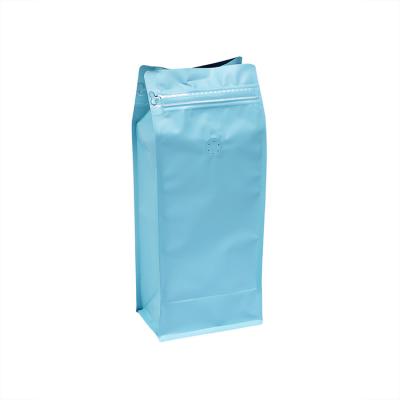 China Matte Packaging Coffee Packaging Bag Ziplock Plastic Kraft Stand Up for sale