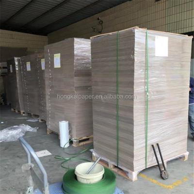 China High quality chinese paperboard manufacturer book binding paper grey board recycled pulp en venta