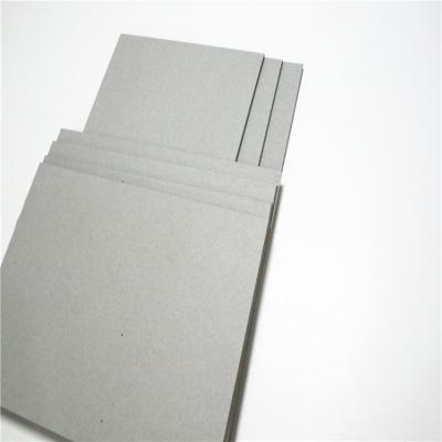 China calender grey board paper hard carton box paper board good stiff 0.5-2.0m paper mill en venta