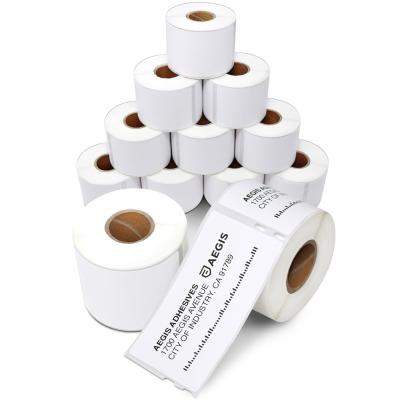 China Direct Thermal Paper Self Adhesive Stickers Blank CMYK Priting à venda