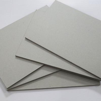 China 1000gsm Thickness Customize Size Grey Chipboard Gray Paper Grey Paperboard en venta