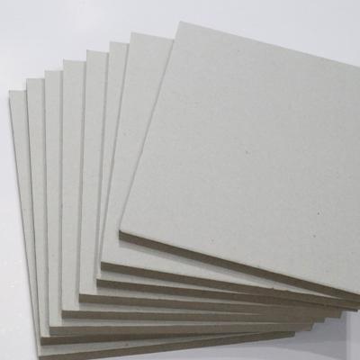 China Low Price 2mm Thick Grey Cardboard Sheet For Packaging Cardboard Paper Grey Cardboard Sheets en venta