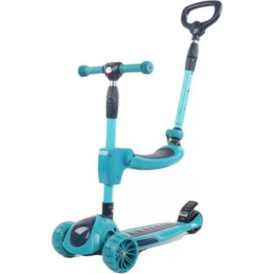 China 3-in-1 Kid's Scooter with Music Scooter with Removable Seat Height Adjustable Portable Scooter for sale