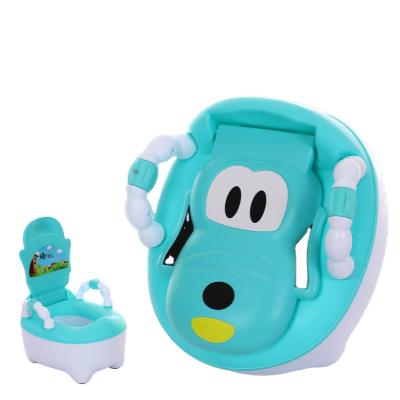 China Portable Plastic Cartoon Child Kids Baby Potty Training Toilet Seat Baby Toilet for sale