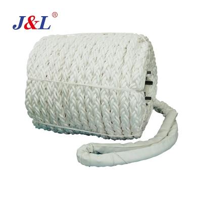 China Boat Mooring Juli OEM ODM Factory 50mm Polypropylene Mooring Rope 8 Holder Mooring Ropes For Large Boats for sale