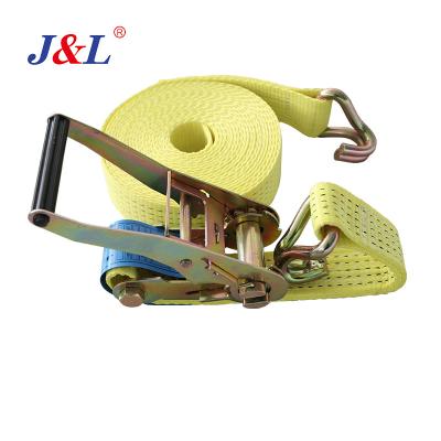 China julisling polyester rachet tie down 1500lbs break force ratchet tie down strap, good quality Rachet tie down en venta