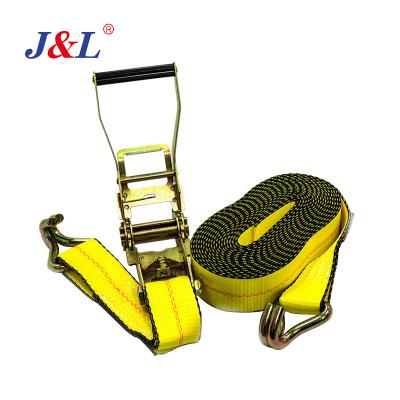 China Doing Cargo Lashing Strap Ratchet Link Down Cargo Belt OEM ODM Factory Customizable Lashing Length Used In Lifting julisling for sale