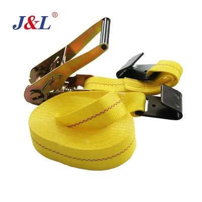 China Polyester Juli CE GS Flat Hook Ratchet Ties American Width 2 Inch Customertized Length 4 Inch en venta