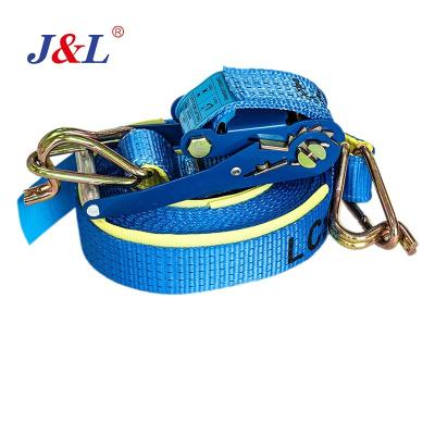 中国 Australian Standard Cargo Straps AS/NZS438 Lashing Strap Ratchet Juli Manufacture Used In Lashing Fastening Transport 販売のため