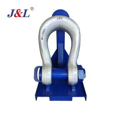 Chine heavy industry heavy duty anchor shackle usa julisling type galvanized alloy steel lifting shackle WILL 0.5T~150T à vendre