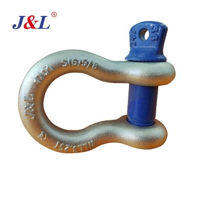 China Heavy industry julisling g210 shackles g2130 shackles WILL 35t drop forged high quality us type shackles for sale