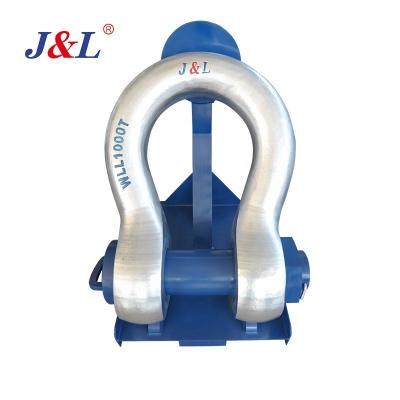 Chine 4:1 Safety Factor WILL 2t~110t heavy industry shackles prices g2150 usa julisling type bow shackles forged à vendre