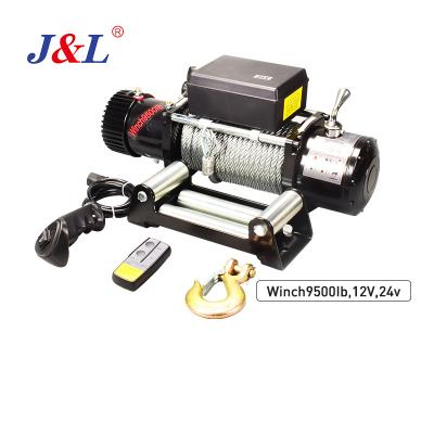 Chine AUTOMATIC winch 12v 12000lbs dc 12v 24V julisling electric winch à vendre